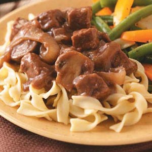 Beef with Red Wine Gravy_image