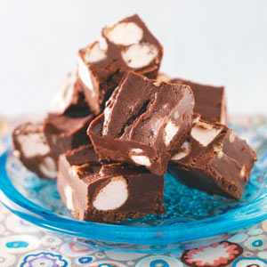 Microwave Marshmallow Fudge-image