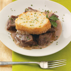 Beef Tips & Caramelized Onion Casserole image