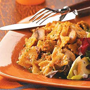 Sausage and Pumpkin Pasta for Two image