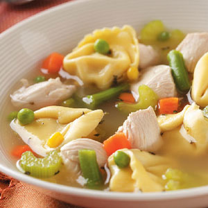 Chicken Tortellini Soup-image