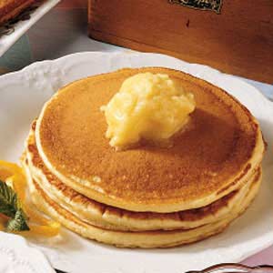 Pancakes with Orange Honey Butter_image
