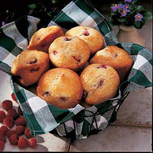 Raspberry Lemon Muffins_image