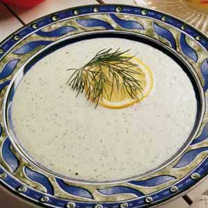 Cold Cucumber Soup image