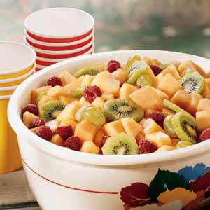 Fruit Salad with Honey Lime Dressing image