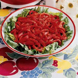 Sweet Red Pepper Salad image