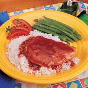 Quicker Barbecued Chicken 'n' Rice image