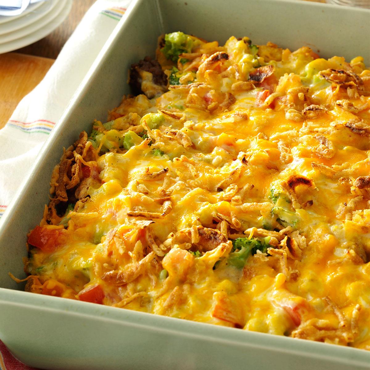 beef broccoli casserole