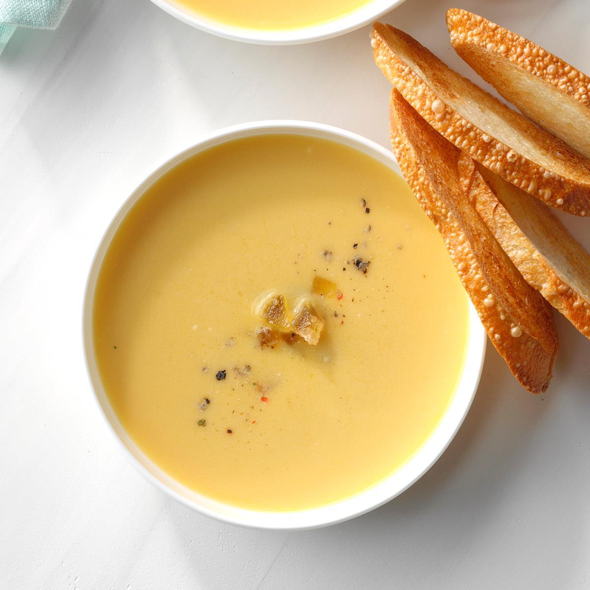 Butternut Squash Soup With Cinnamon Recipe Taste Of Home