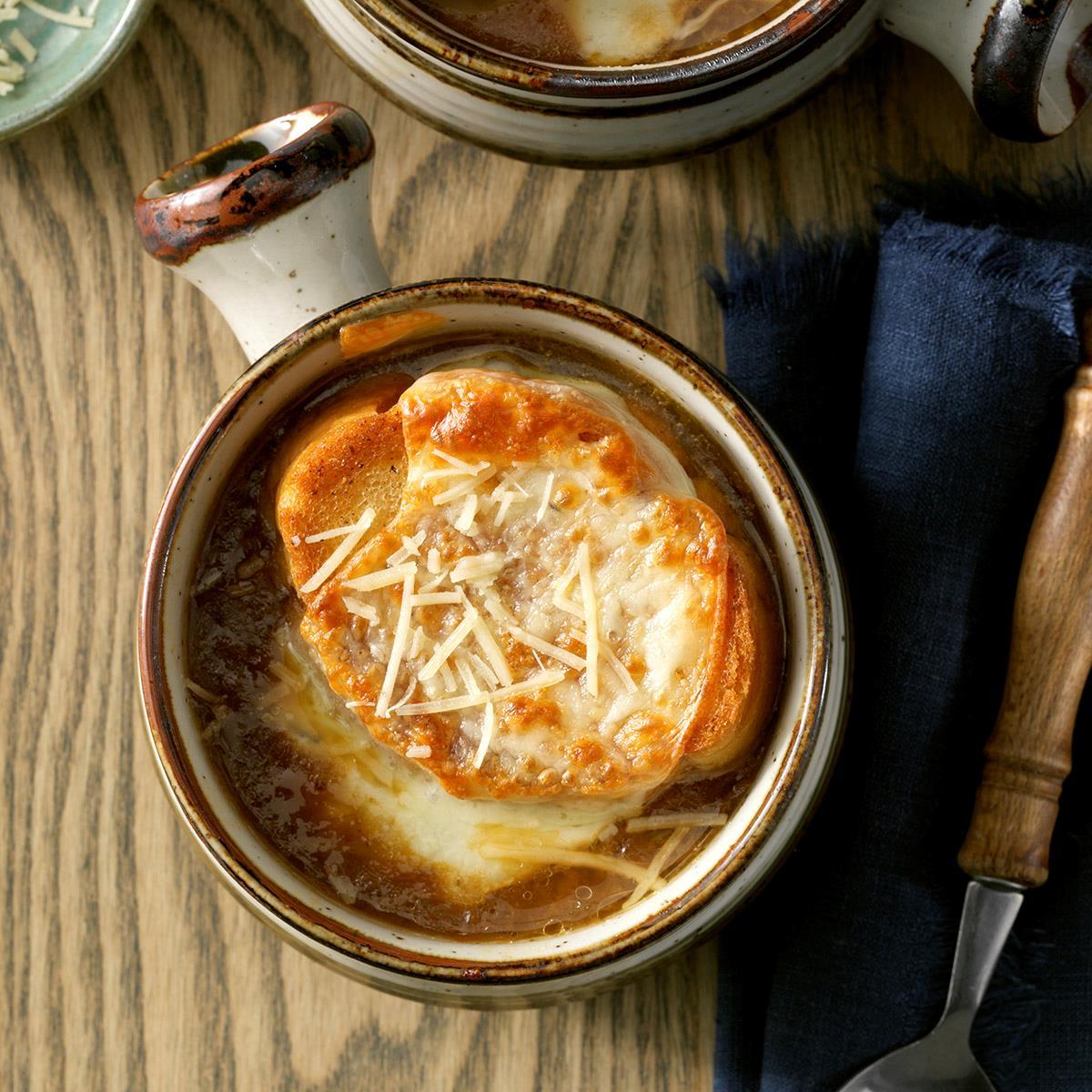 French Onion Soup with Provolone