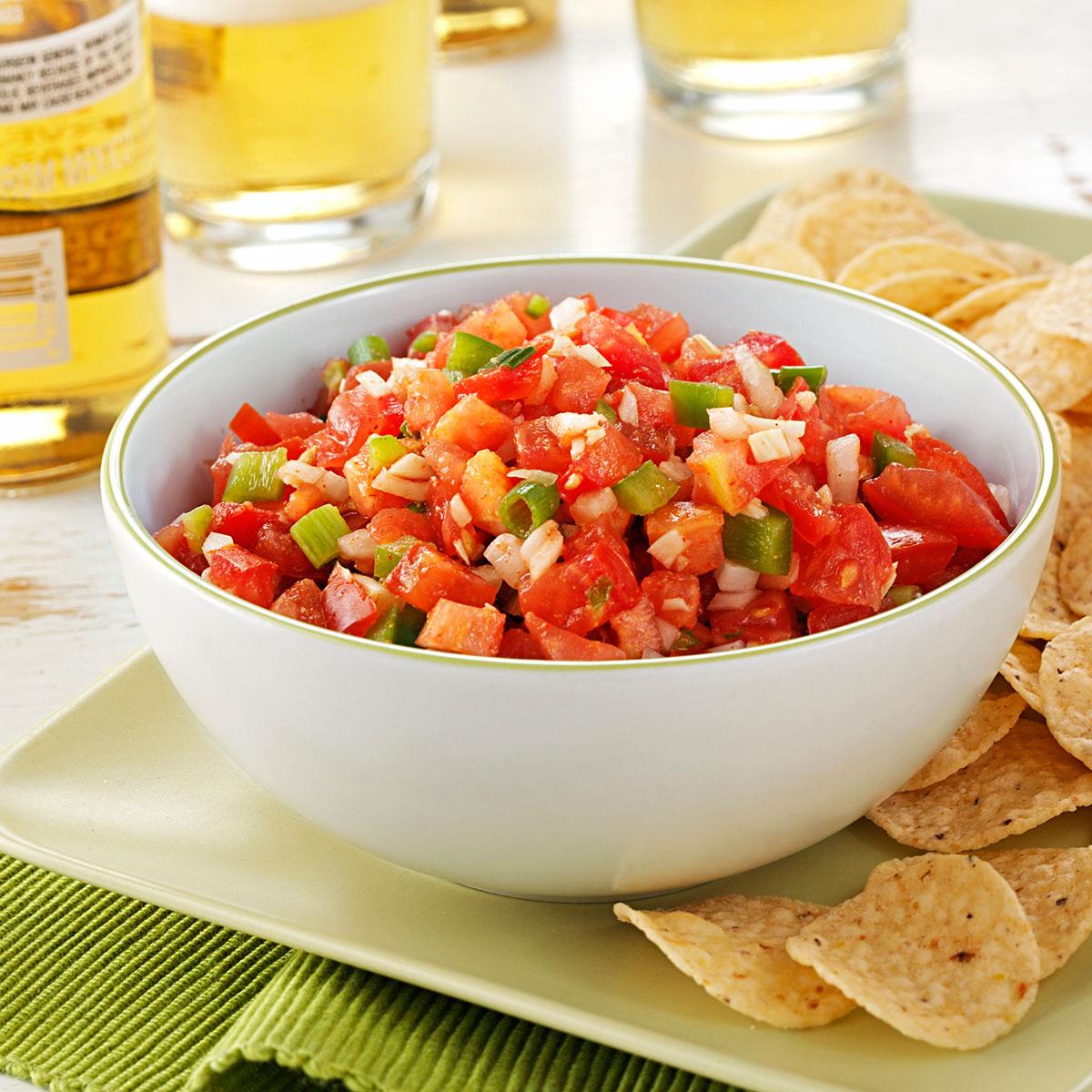 Garden Salsa Recipe Taste Of Home