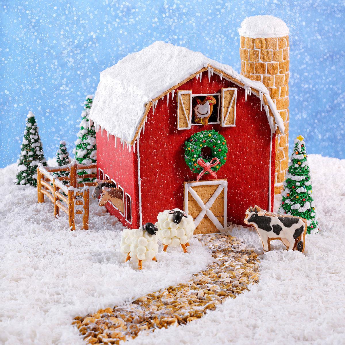 Gingerbread Barn Recipe Taste Of Home