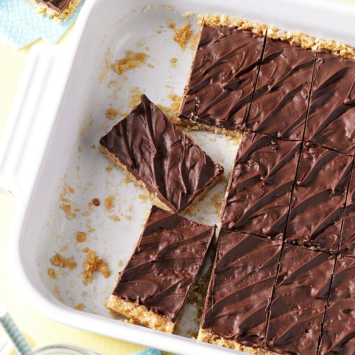 Microwave Oatmeal Bars Recipe Taste Of Home