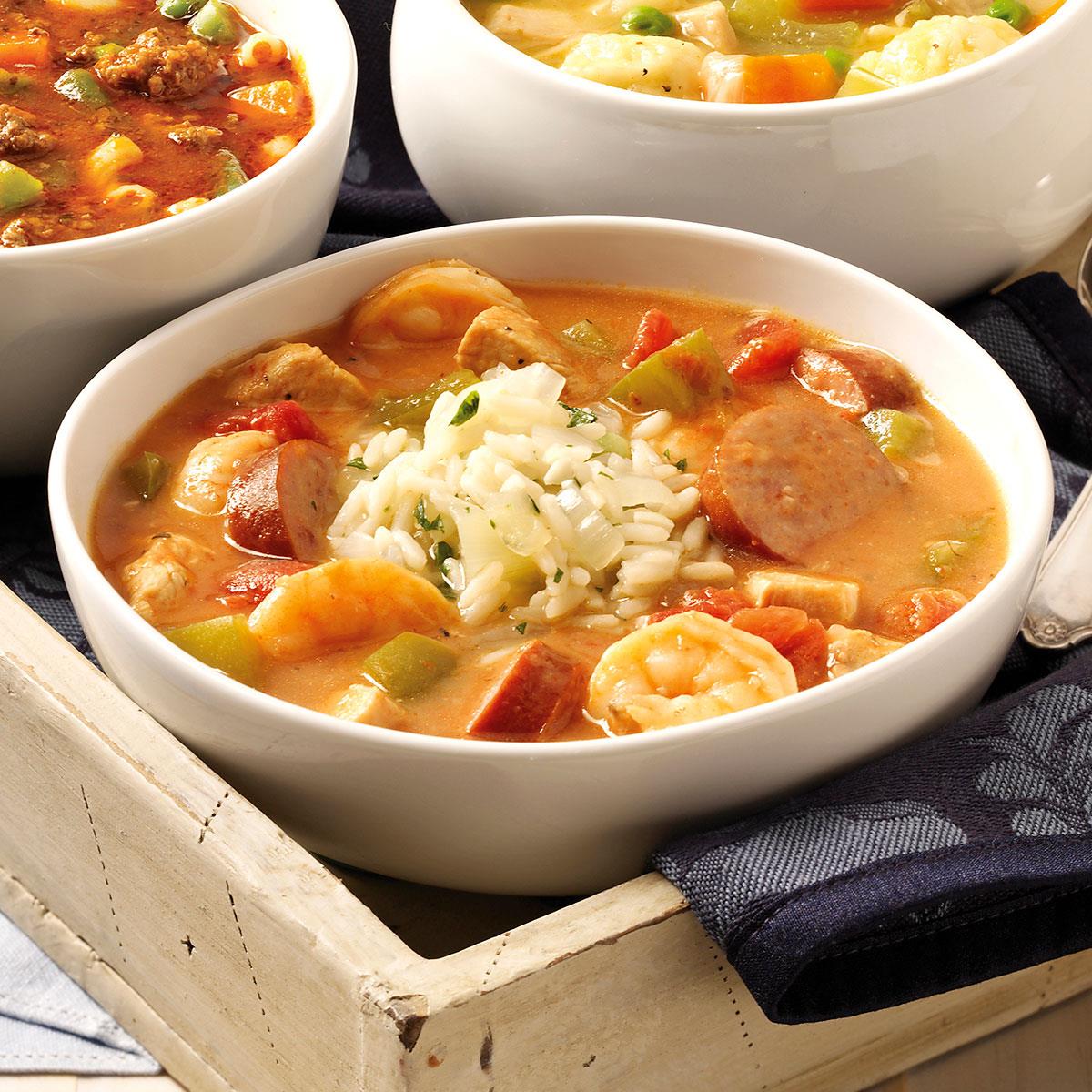New Orleans Gumbo Recipe Taste Of Home
