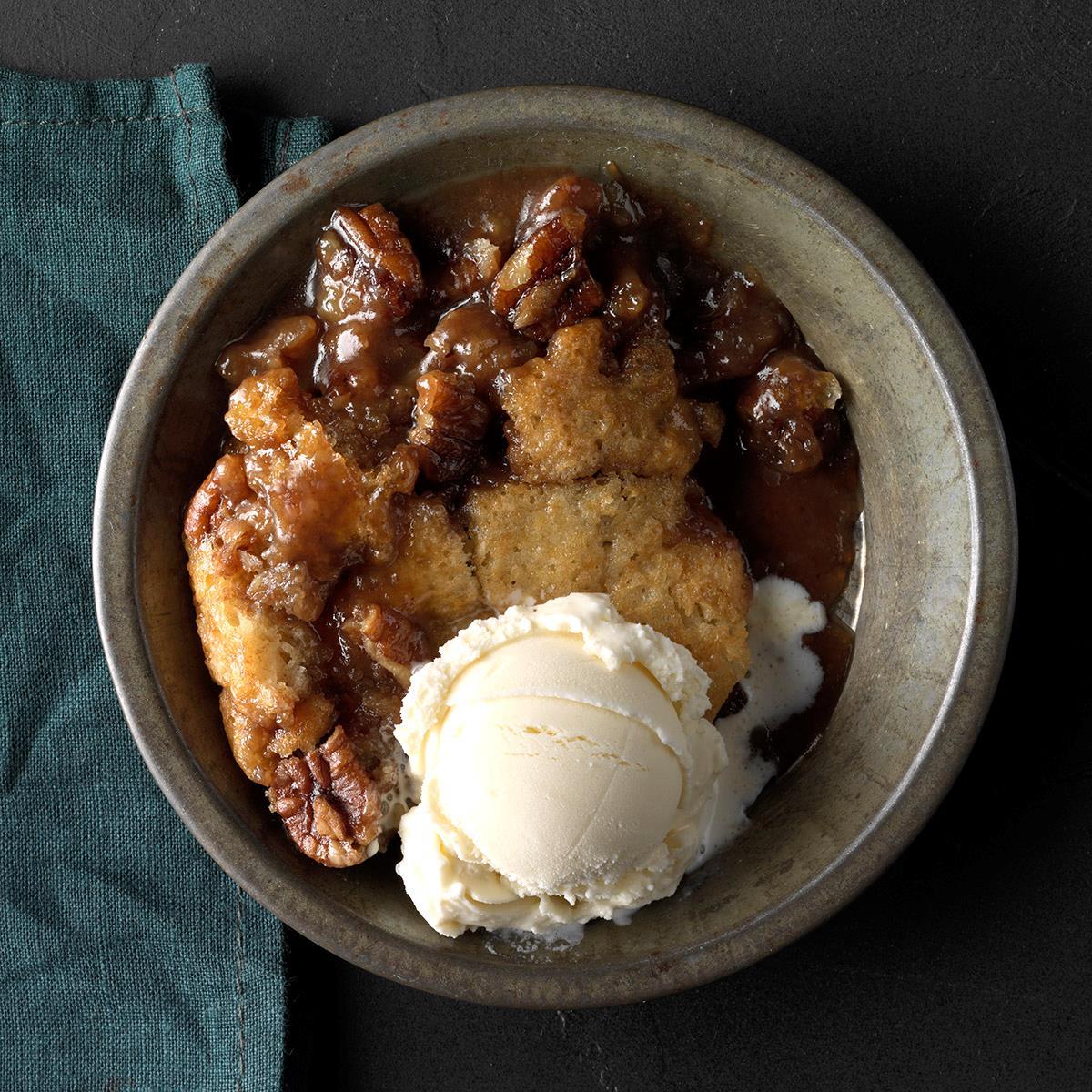 Pecan Pie Cobbler Recipe Taste Of Home