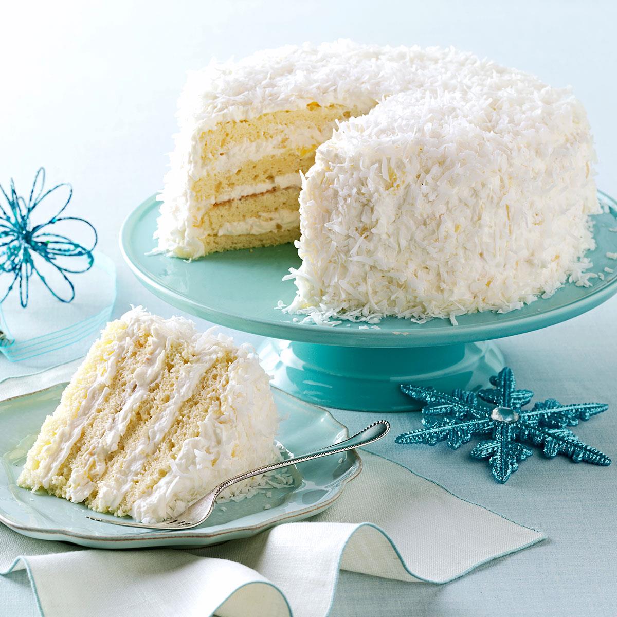 Easy Moist Coconut Cake Recipe