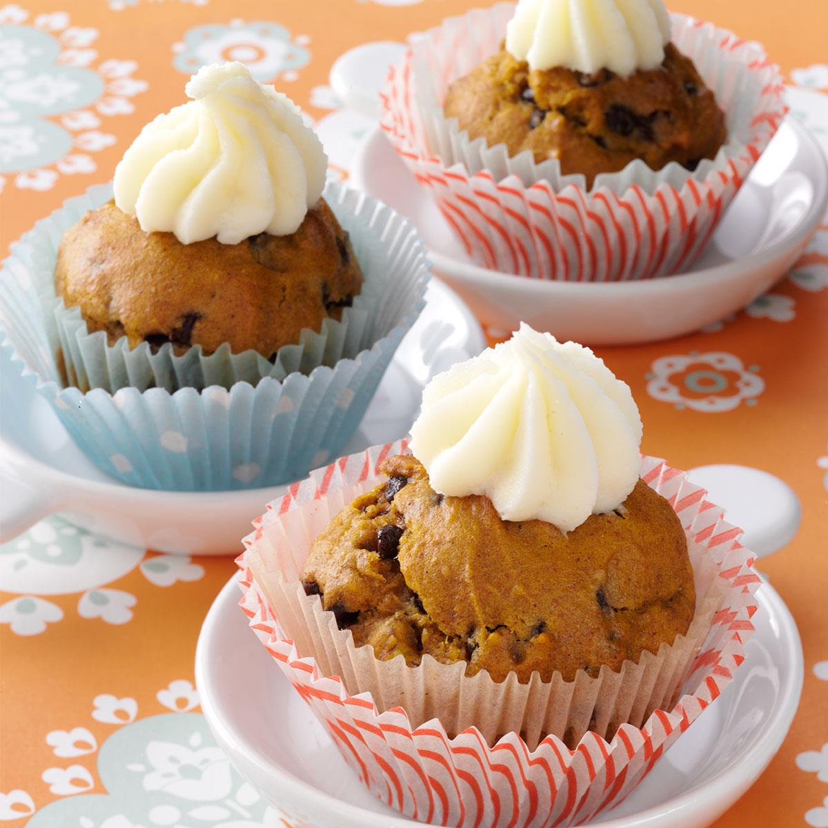 Pumpkin Chip Cupcakes Recipe Taste Of Home