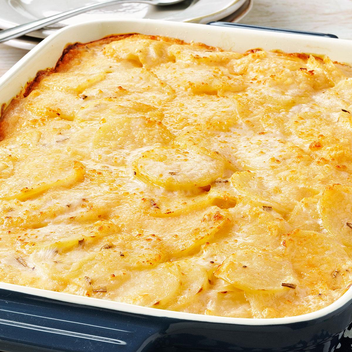 Potatoes Rosemary Au Gratin