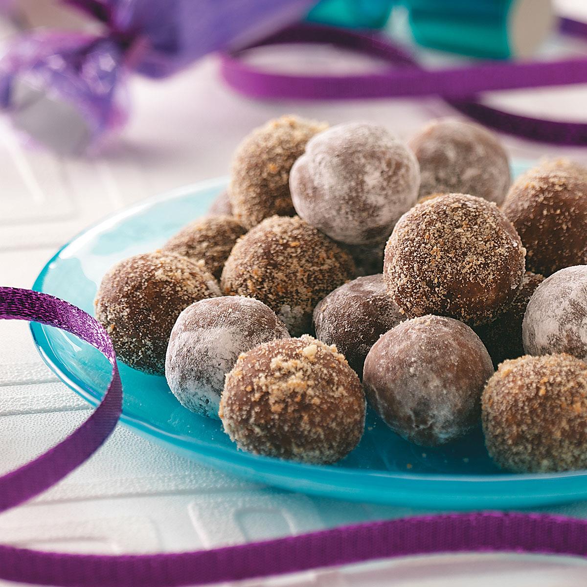rum ball cookies