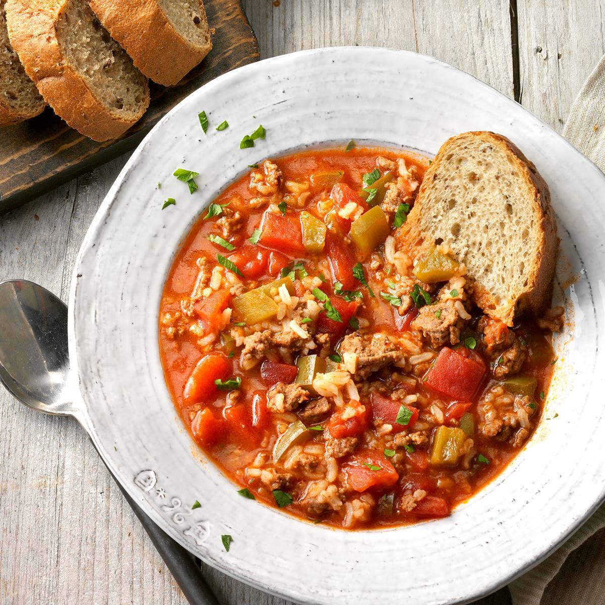 2019 year - Southwestern Stuffed Pepper Soup 2019 year