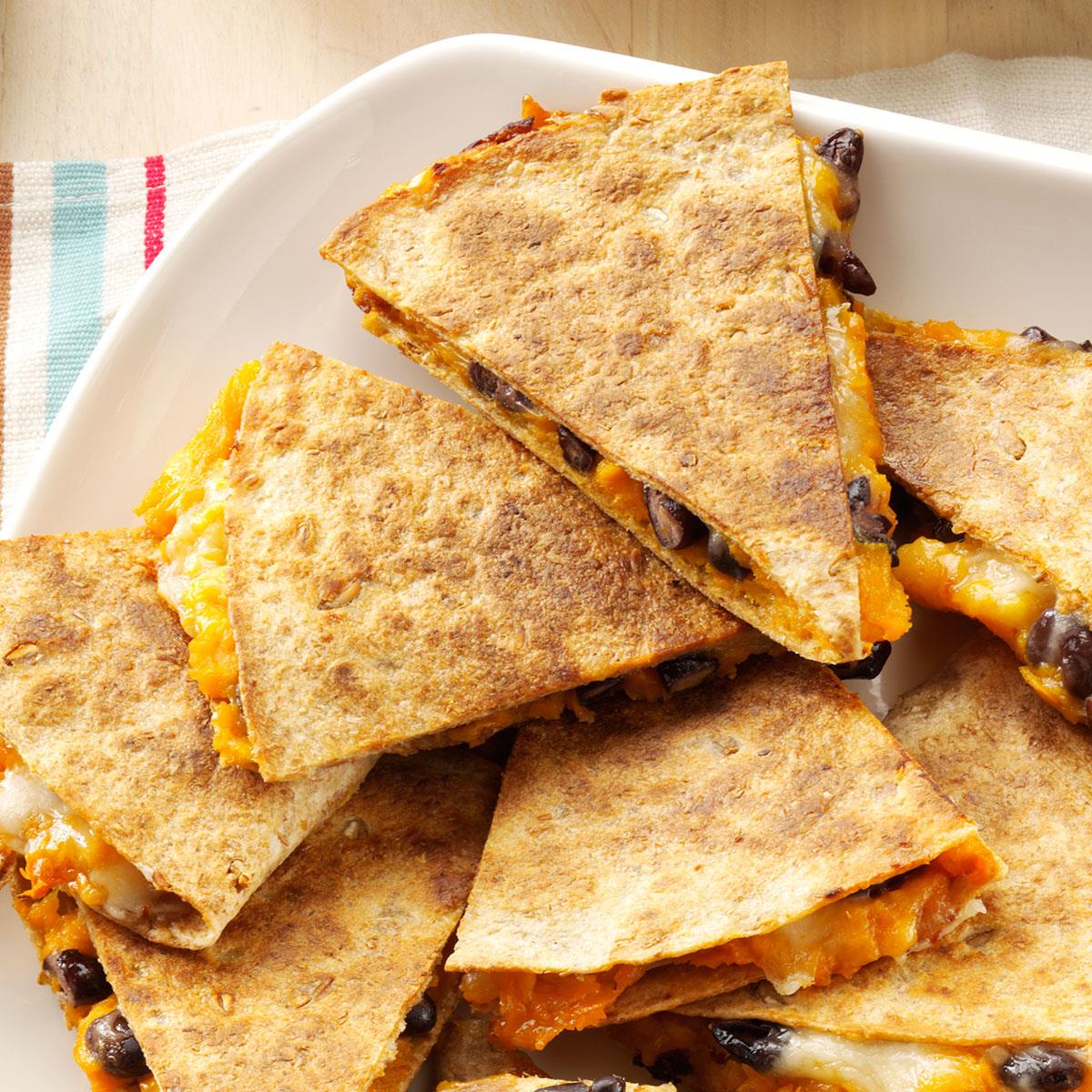 Potato Bean Quesadillas \u0026 Sweet