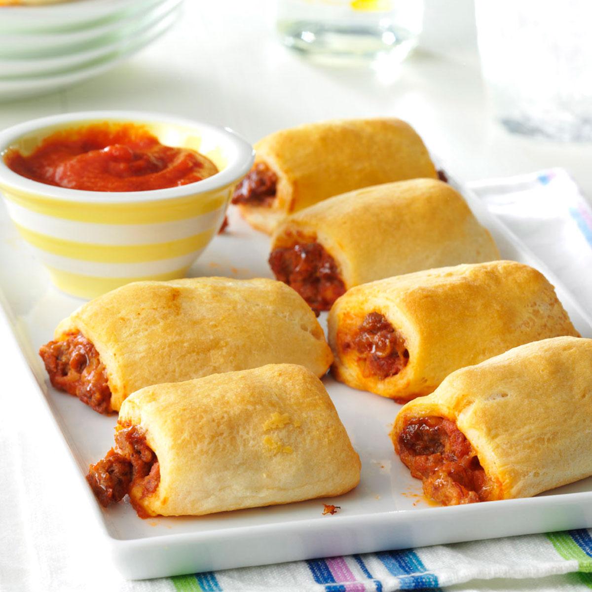 Pizza Roll Ups Recipe Taste Of Home