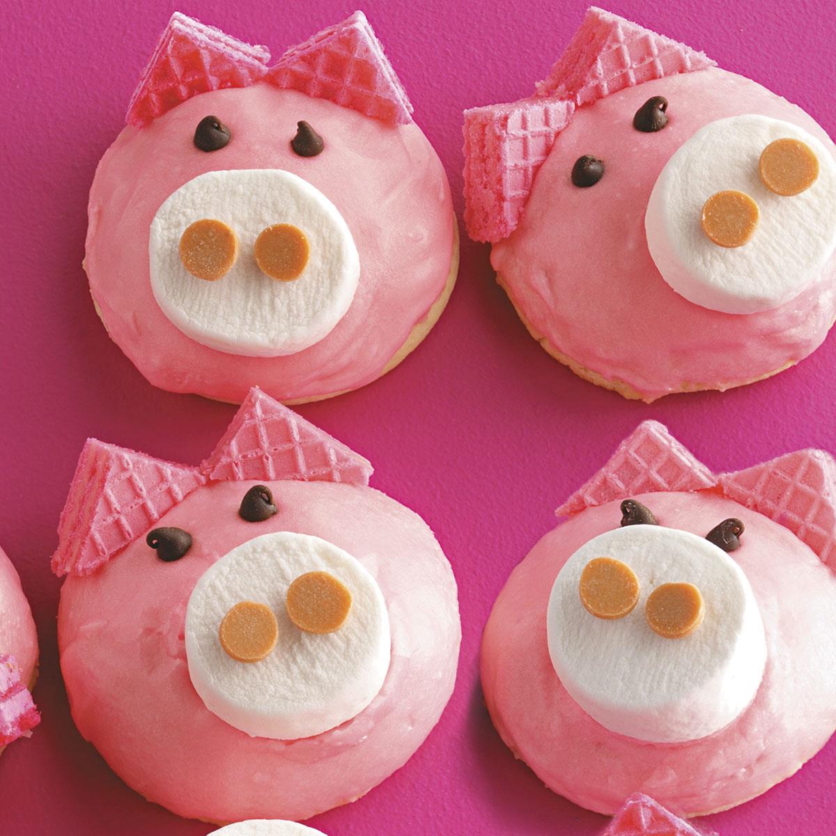 Cute Pig Cookies Recipe Taste Of Home
