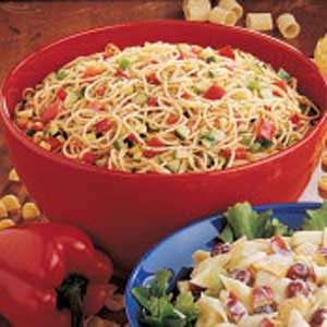 Italian Spaghetti Salad Recipe Taste Of Home