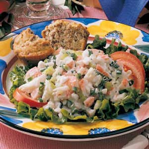 Cottage Cheese Crab Salad Recipe Taste Of Home