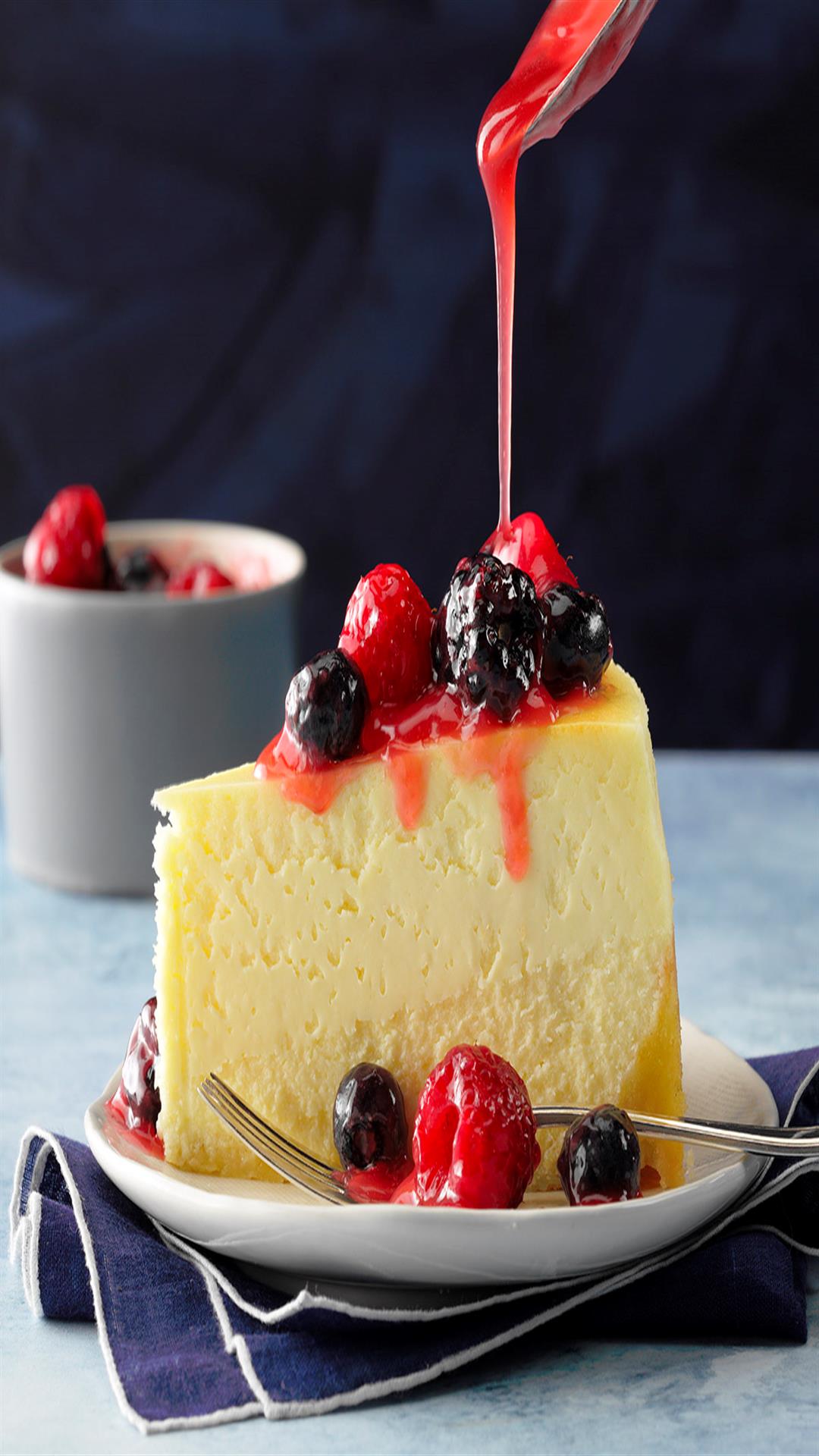 New York Cheesecake with Shortbread Crust Recipe: How to Make It