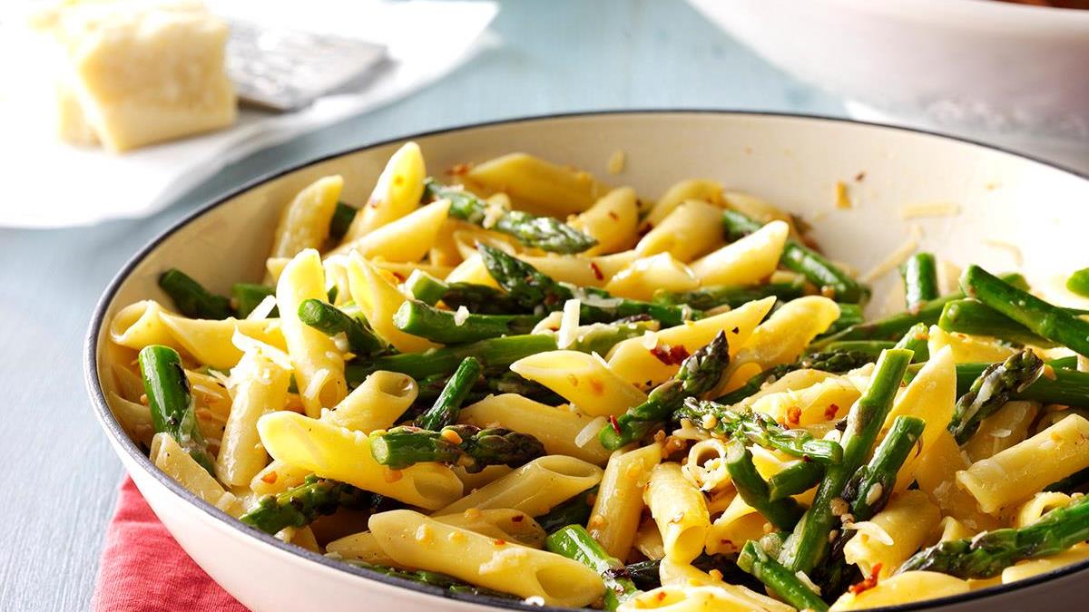 Esitellä 96+ imagen asparagus pasta recipe