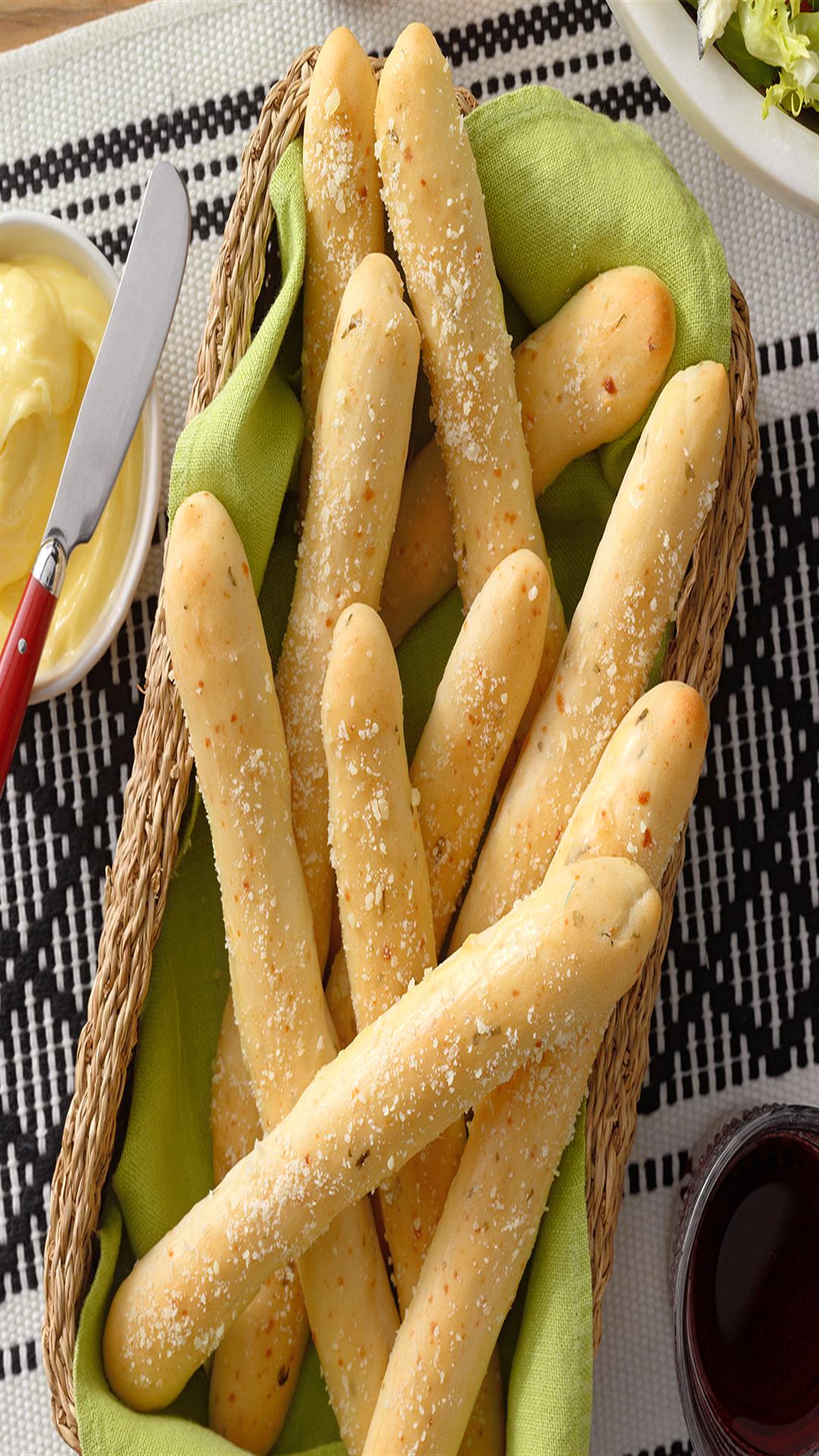 bread sticks bread machine