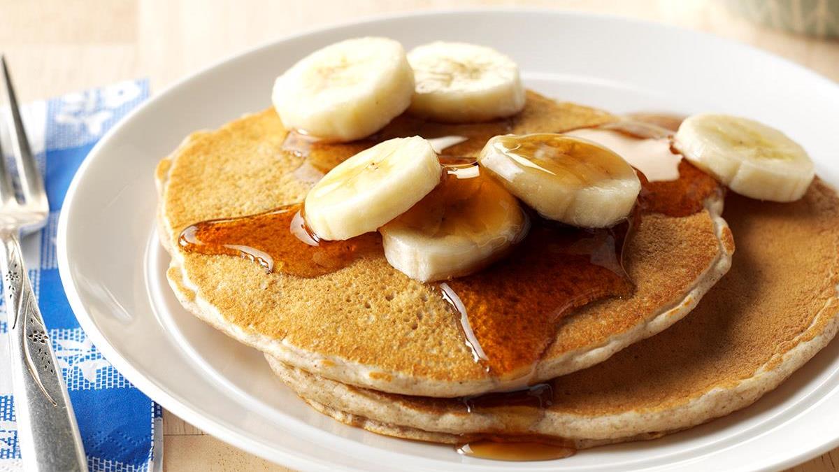 Whole Grain Banana Pancakes Recipe: How to Make It