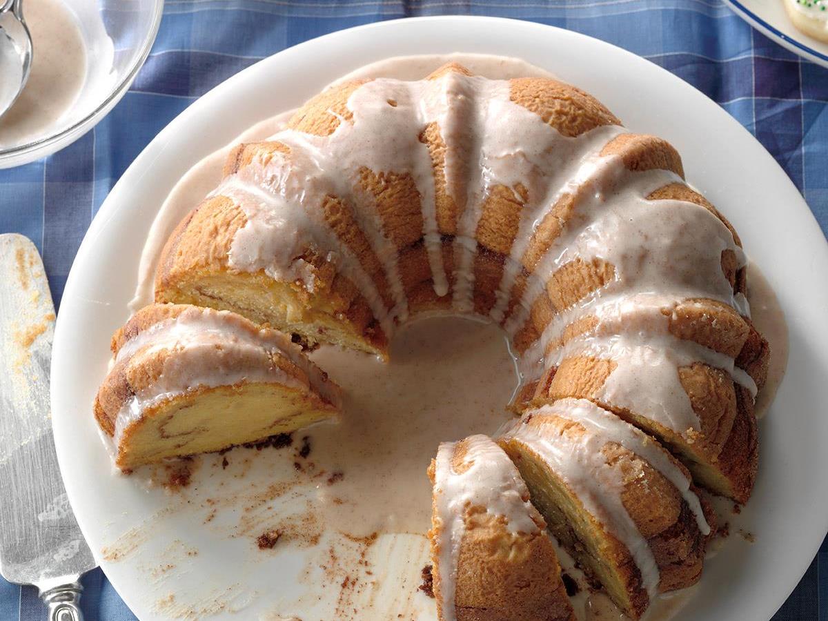 apple pecan cinnamon swirl coffee cake — the farmer's daughter | let's bake  something