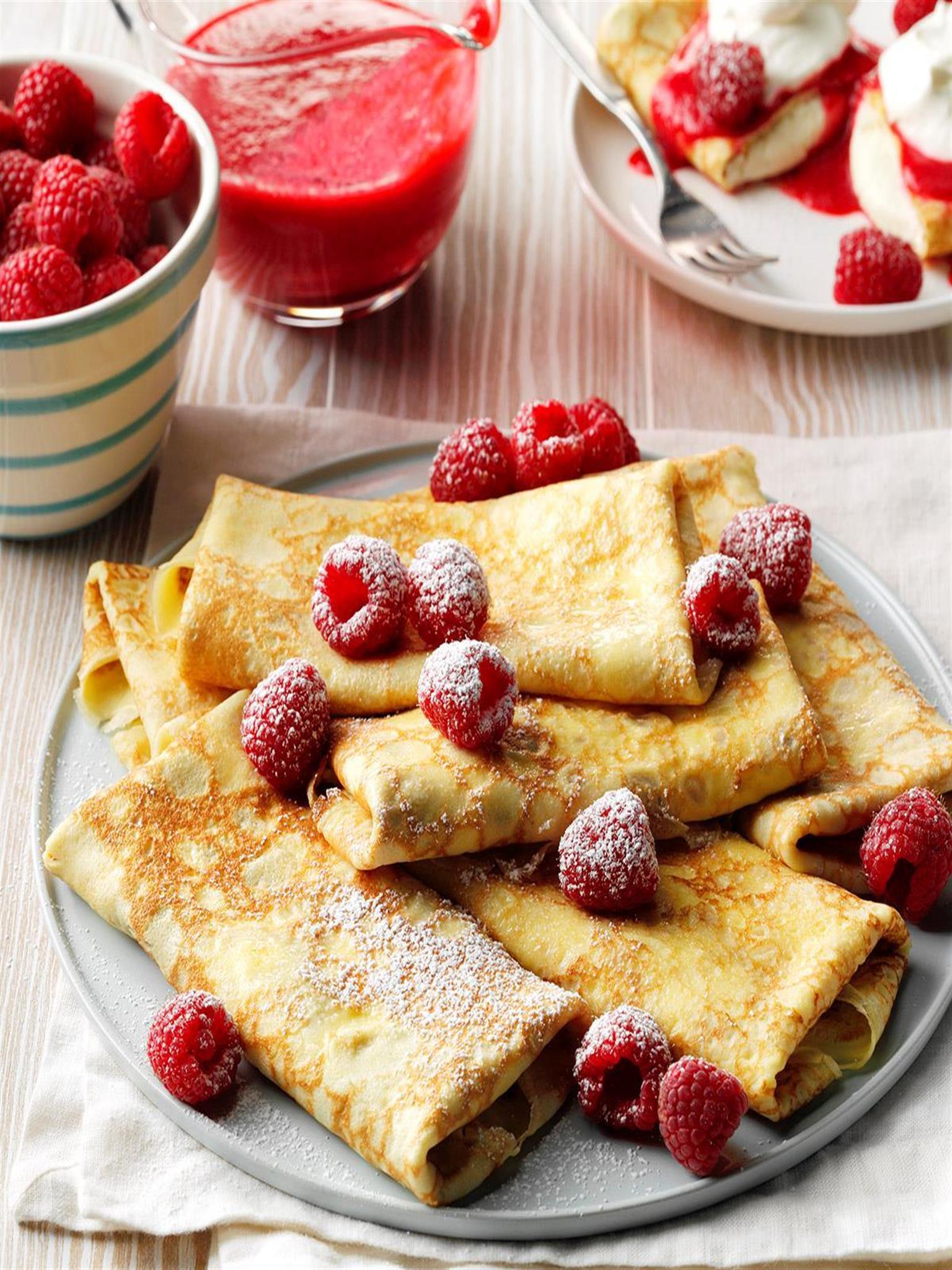 Fruit-Topped Blintzes Recipe: How to Make It