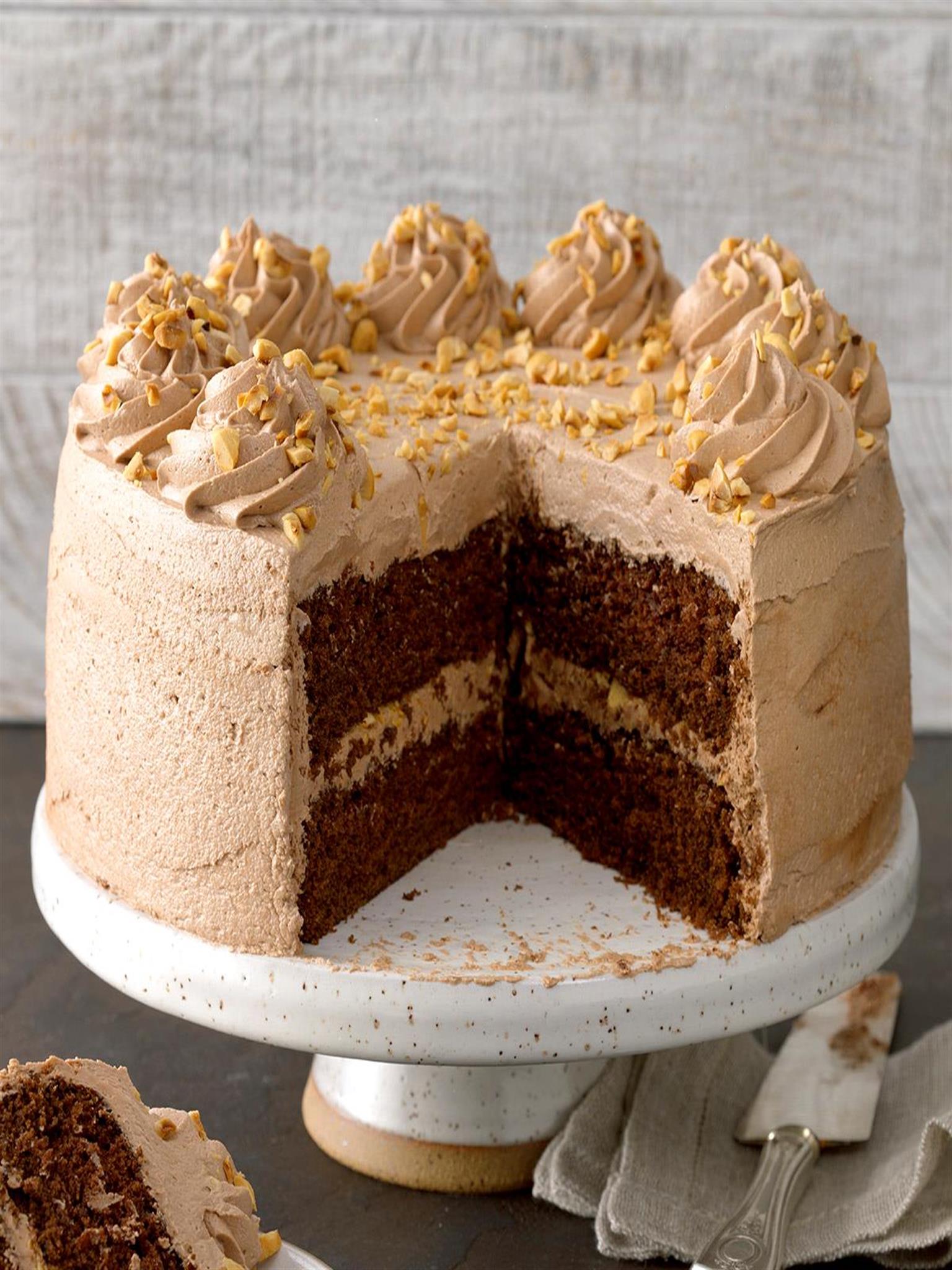 Hazelnut Latte Cake – Maverick Baking