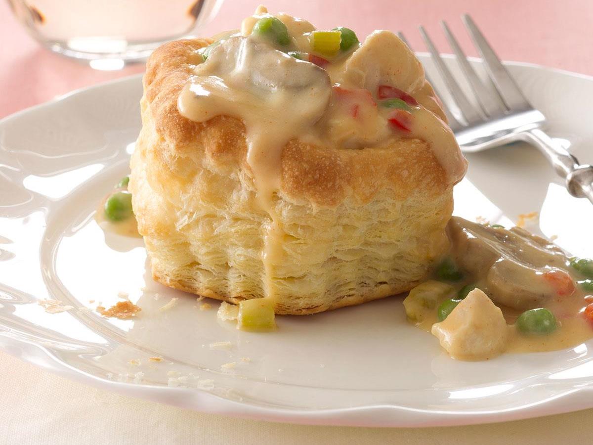 Pastry Chicken A La King Recipe How To Make It