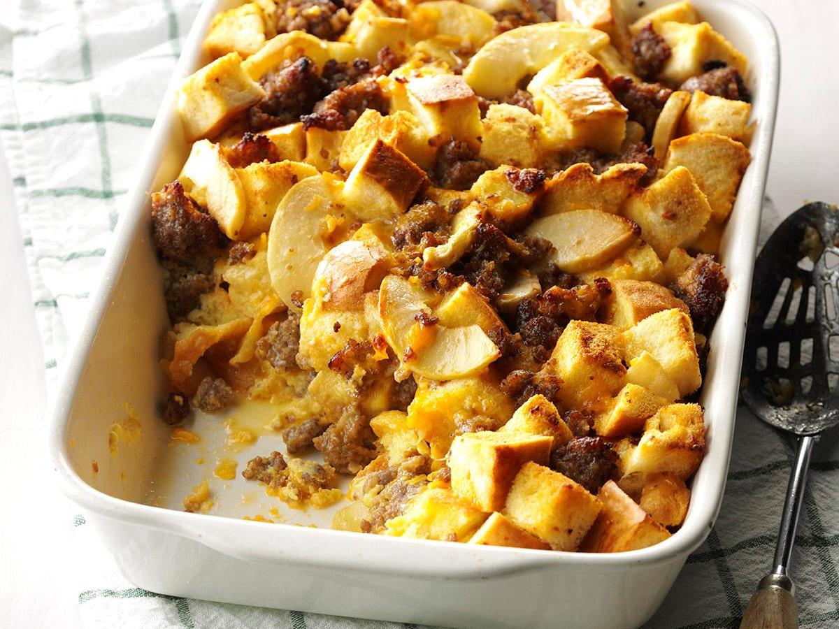 King's Hawaiian Sausage Egg Casserole Recipe