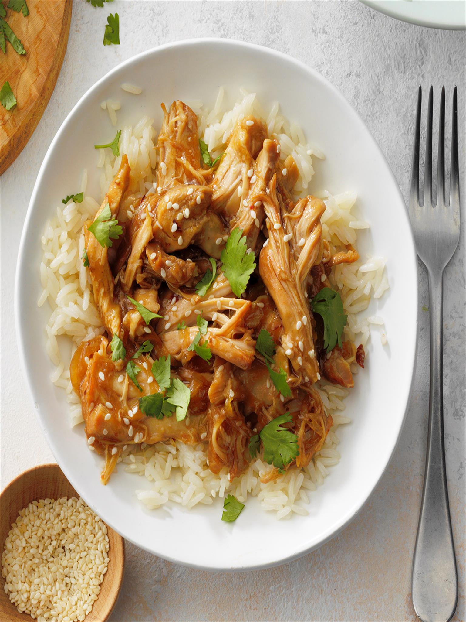 slow cooker teriyaki chicken thighs