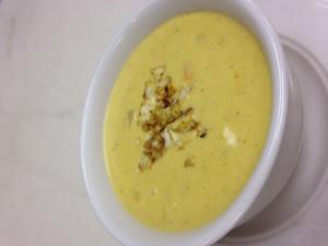 Curried Cream of Cauliflower Soup