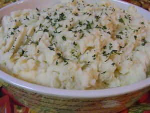 Philly & Garlic  Mashed Potatoes