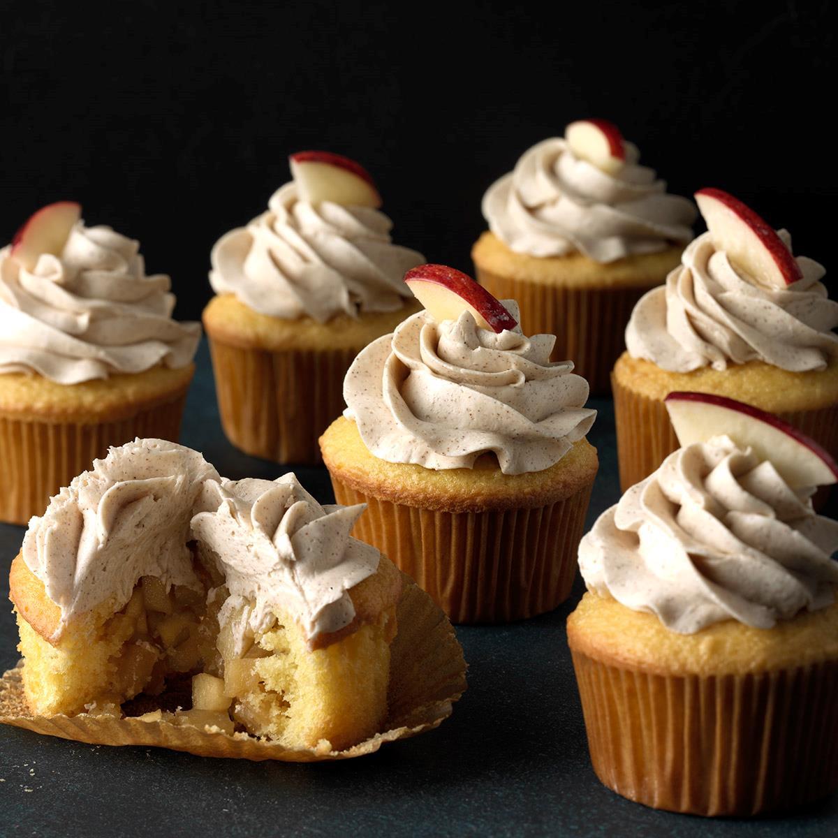 Spiced Apple Cake with Salted Caramel Buttercream - Heathers Home Bakery