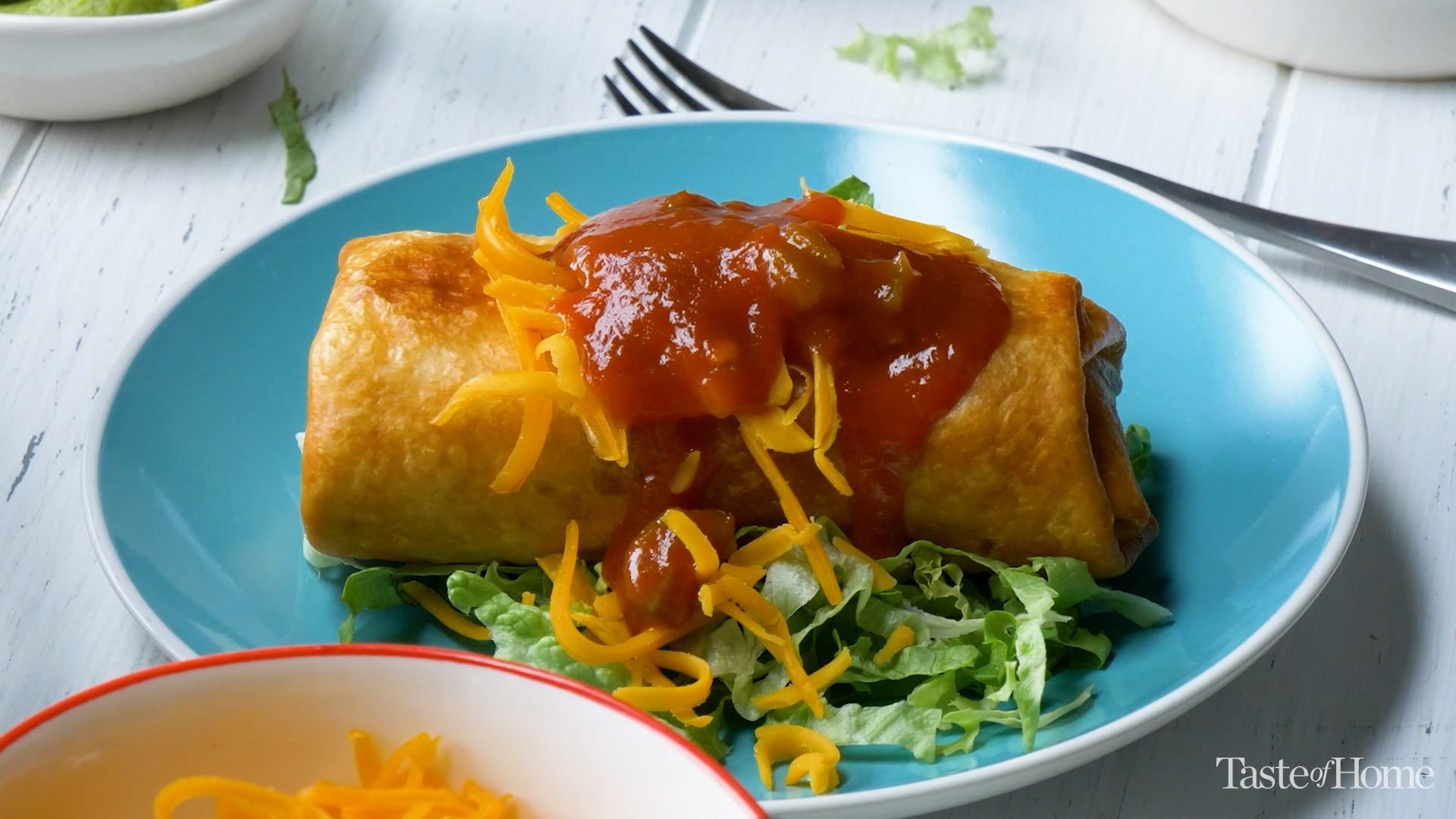 Beef and Bean Chimichangas - Garden to Griddle