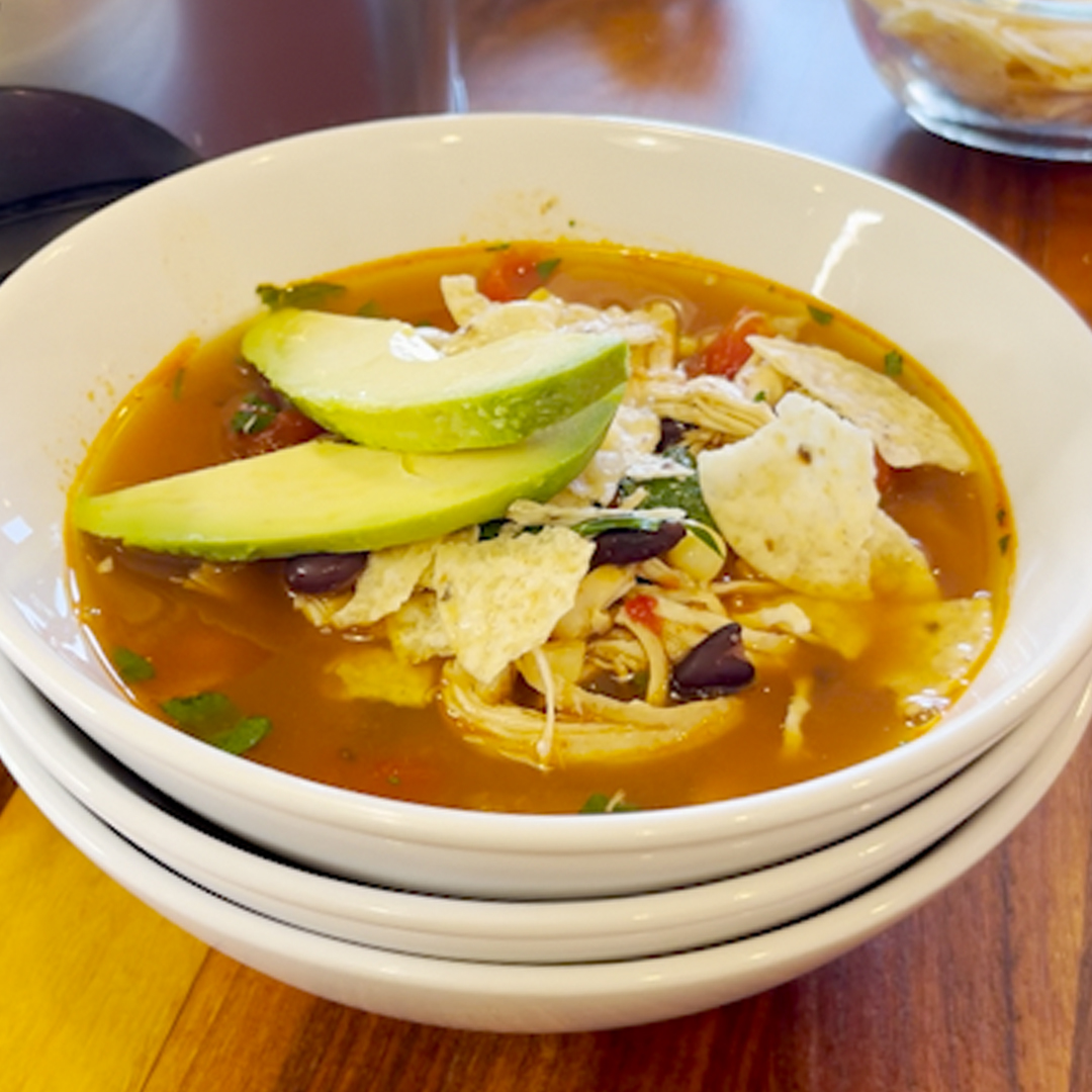 Chicken Tortilla Soup {On the Border copycat}