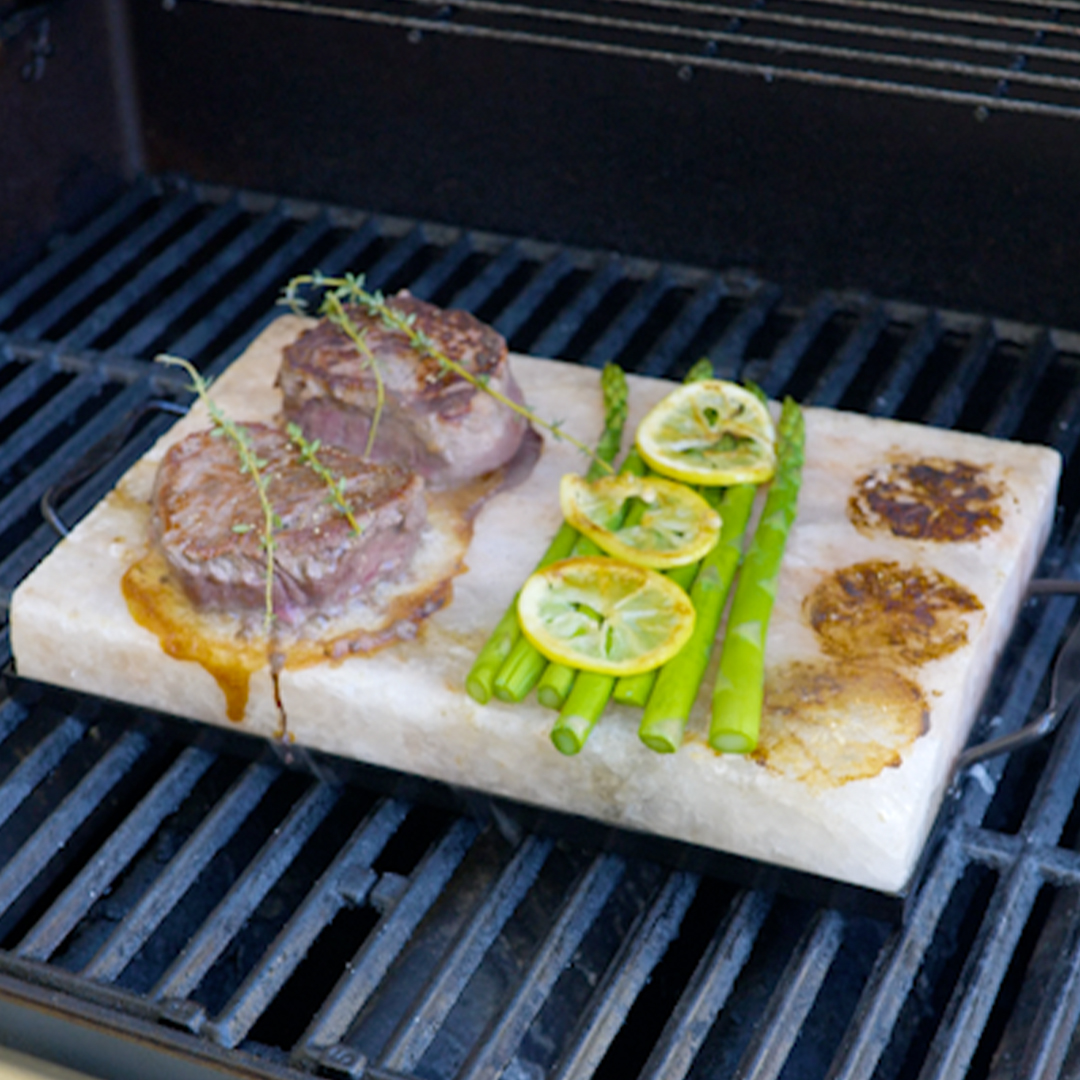 This Himalayan Salt Block Takes Grilling to the Next Level