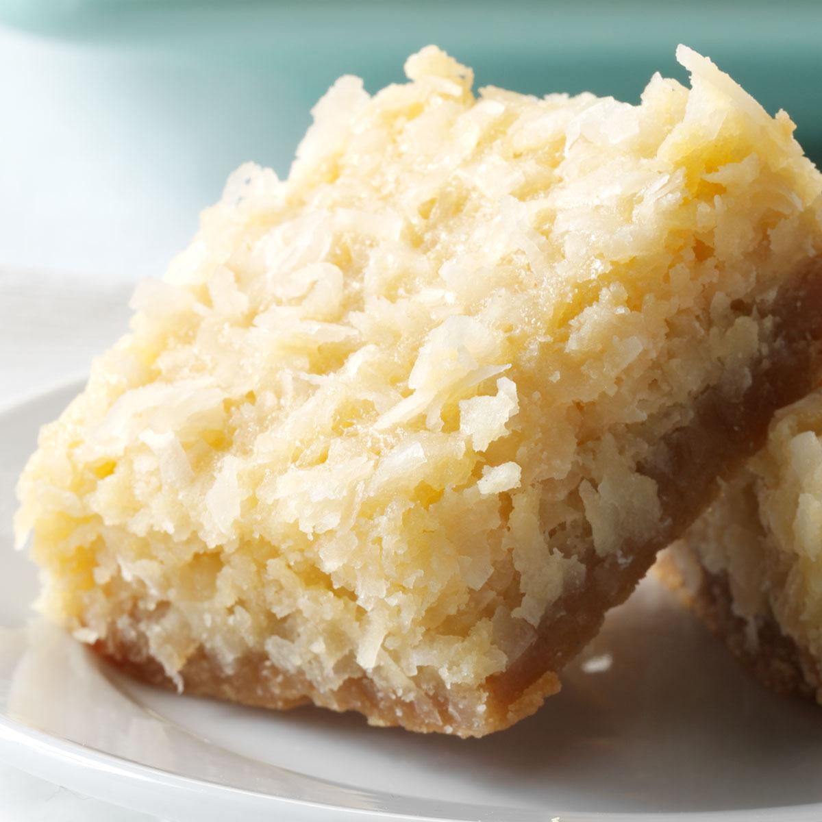 Buttery Coconut Bars Recipe: How to Make It