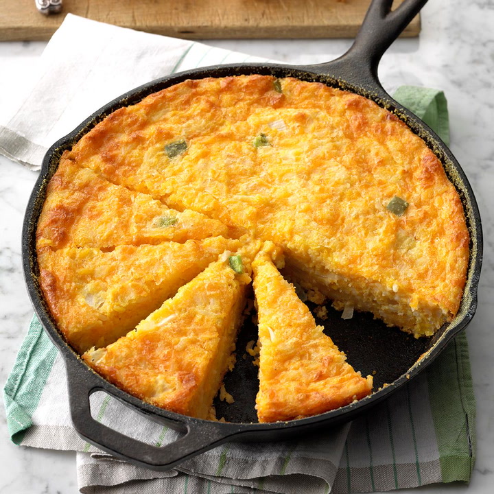 Creole Skillet Cornbread