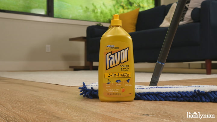 how to clean lvp flooring