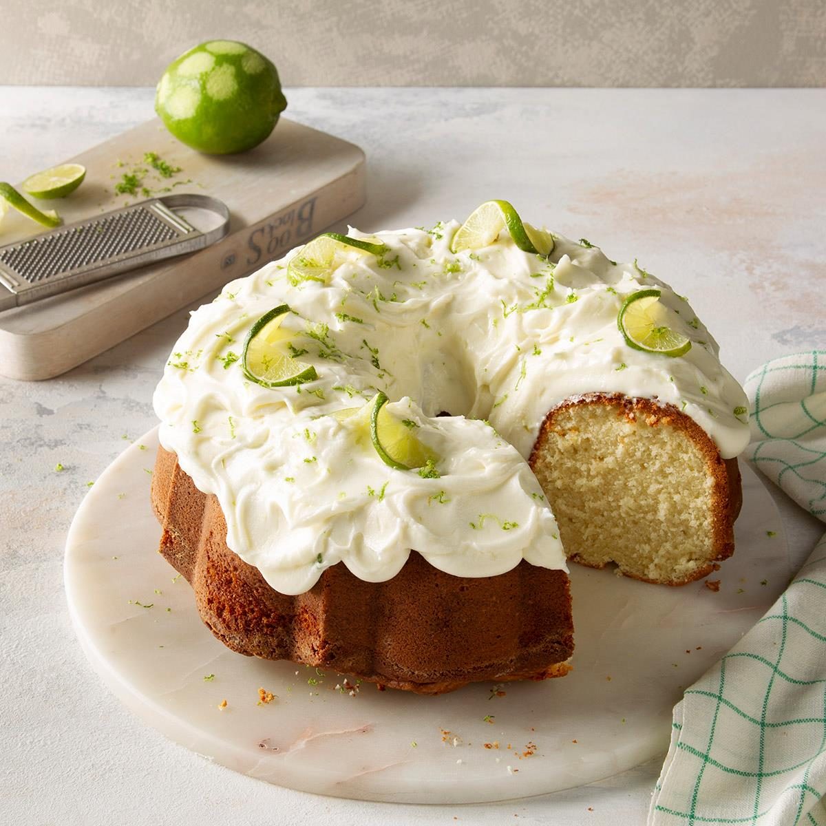 Easy Lime Cake • Love From The Oven
