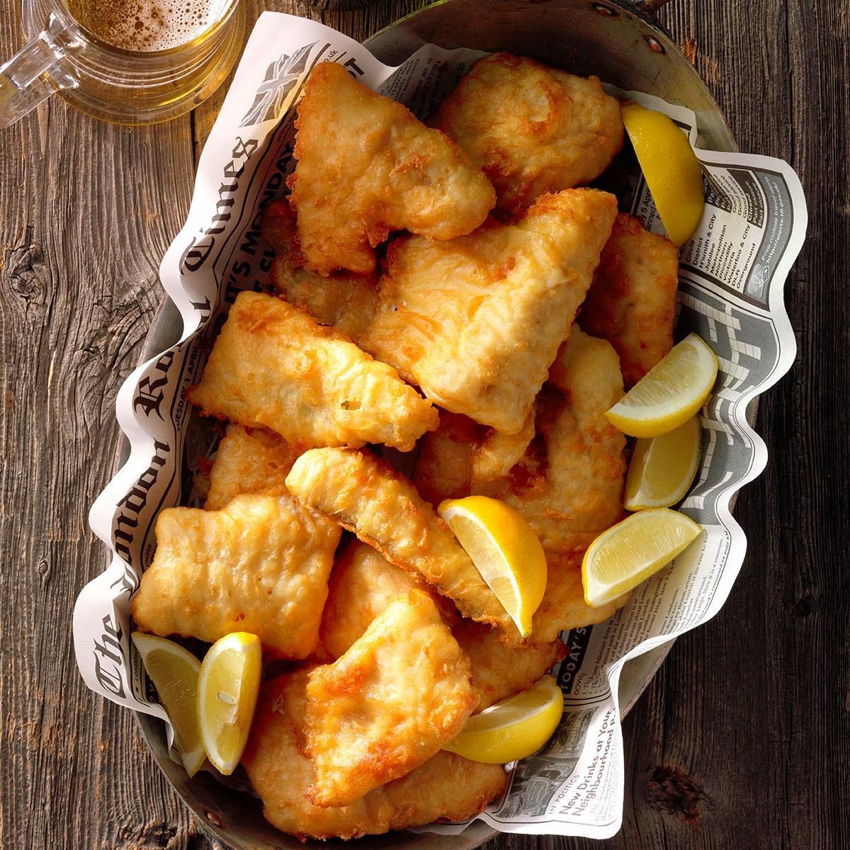 Lemon Batter Fish Recipe How To Make It